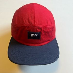 Obey 5 panel hat
